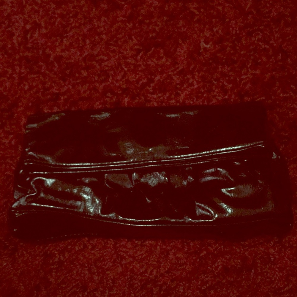 💋Black fold over clutch ❤️